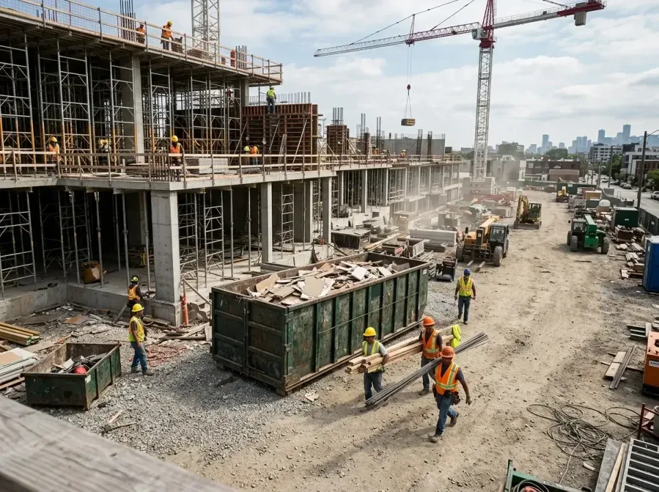 commercial-construction-site-w-002 — frequently asked questions, Low Cost Construction Dumpster Rental in Wabasha, MN